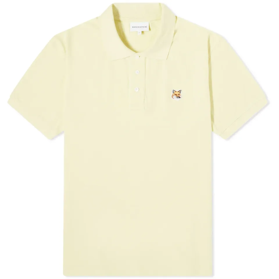 Maison Kitsuné Fox Head Patch Regular Polo
