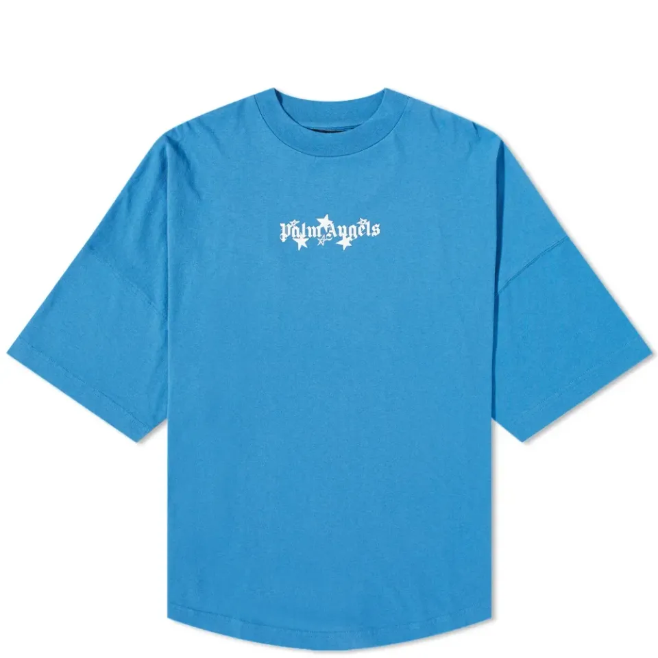 Shooting Stars Oversized Logo T-Shirt