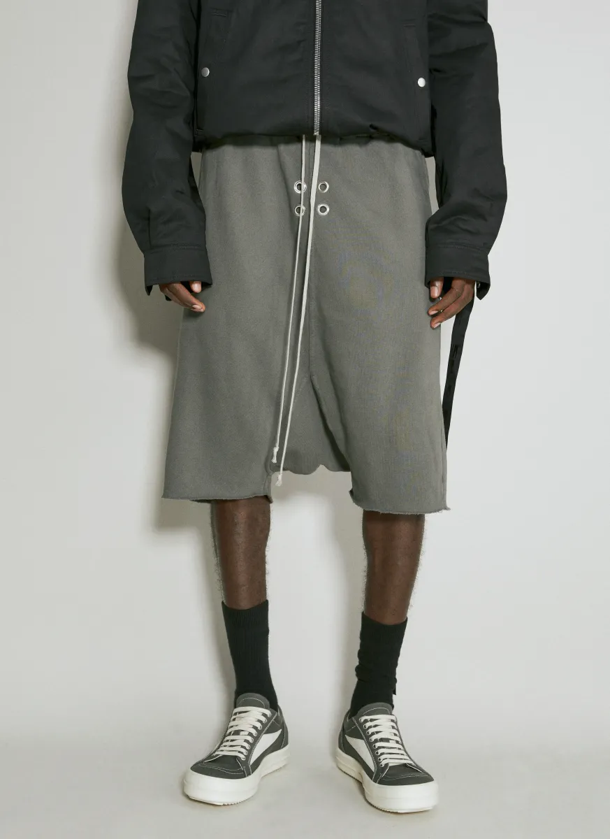 Drawstring Track Shorts