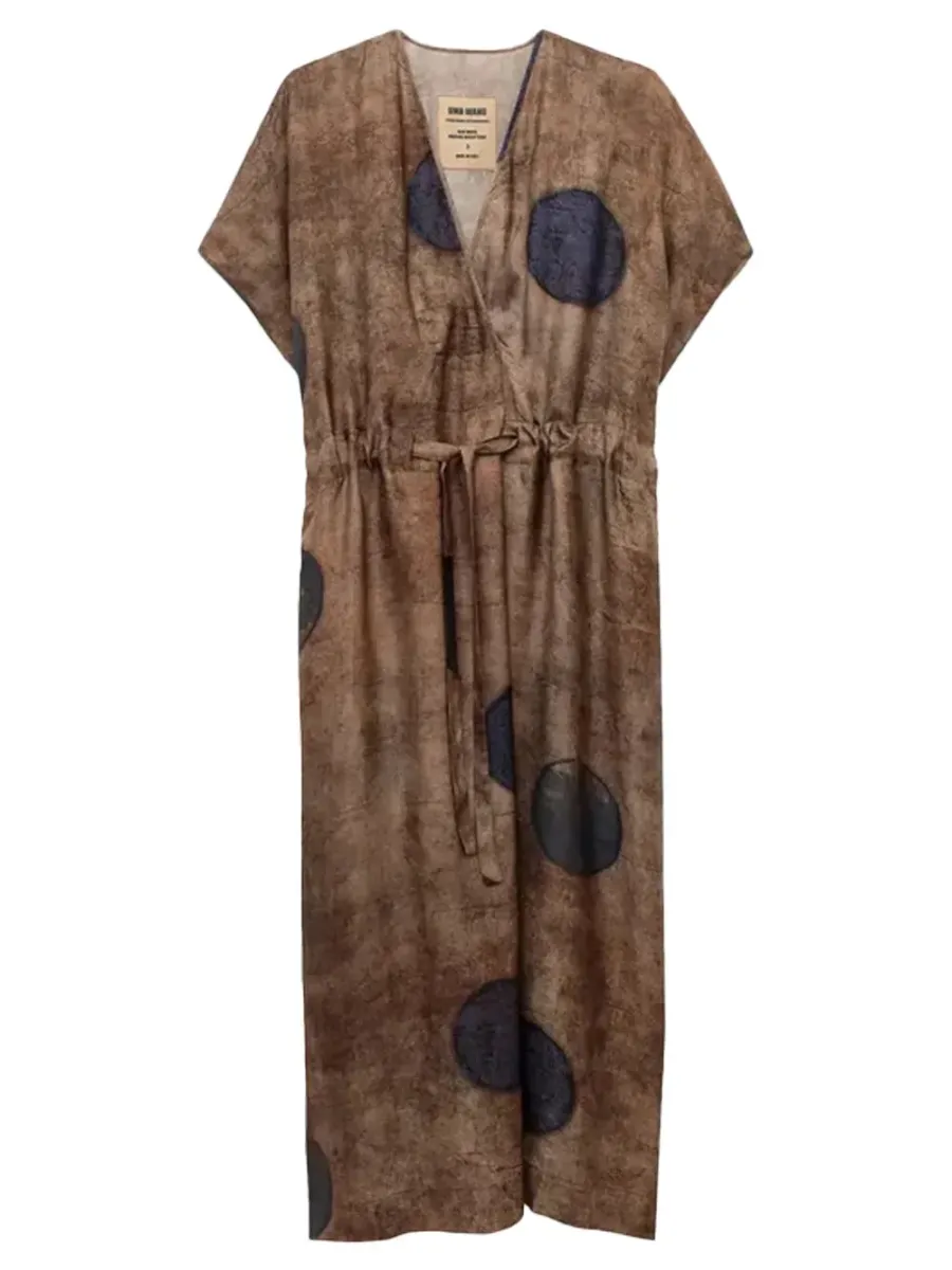 Acre Dress Brown/Blue