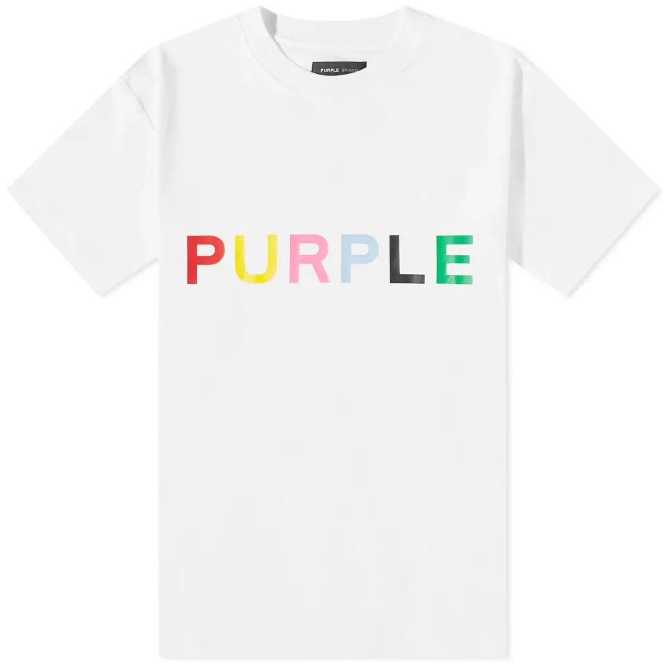 Clean Multi Coloured Logo T-Shirt