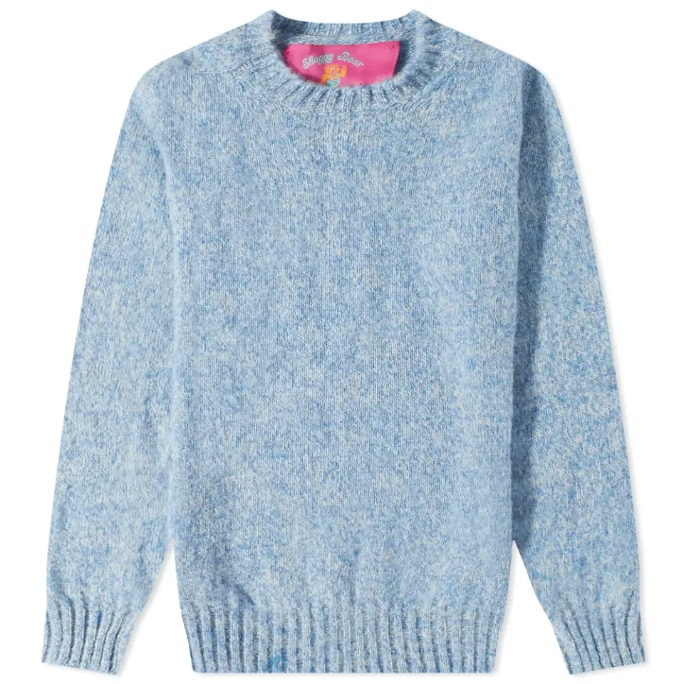Howlin' Shaggy Bear Crew Knit