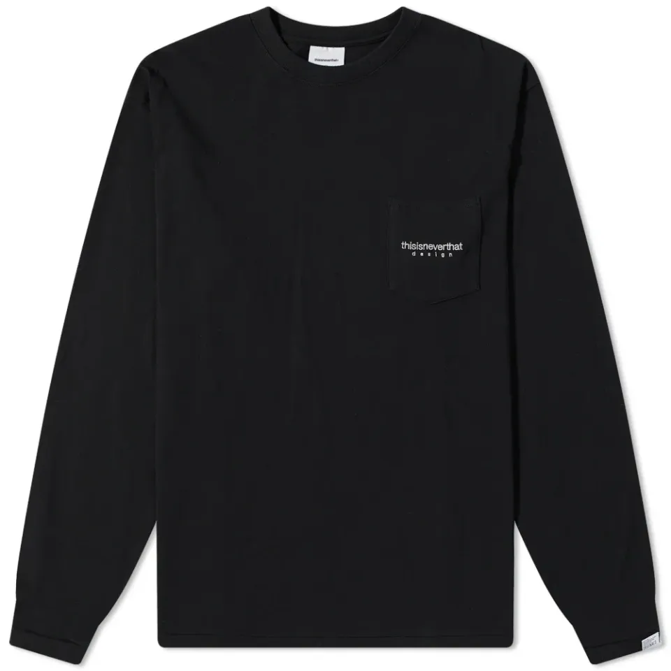 Long Sleeve L-Logo Pocket T-Shirt
