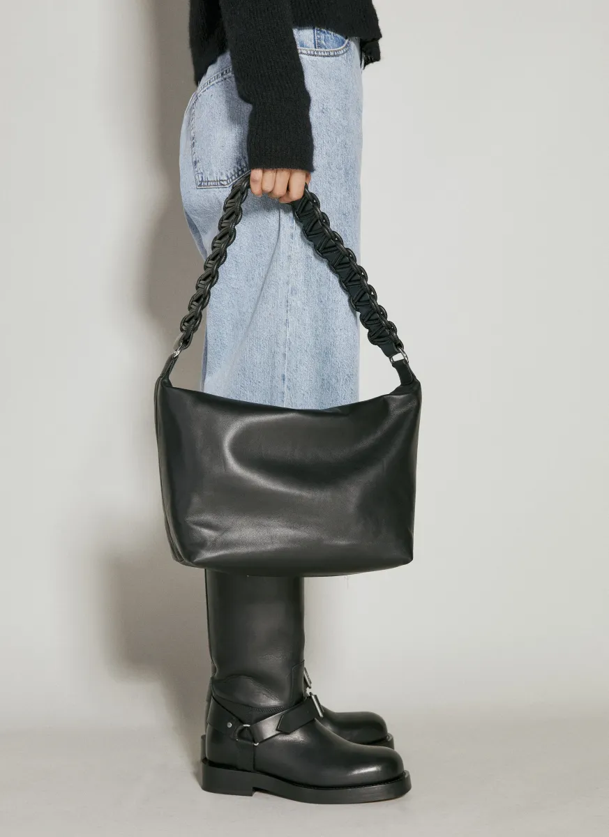 XL Lattice Pouch Shoulder Bag
