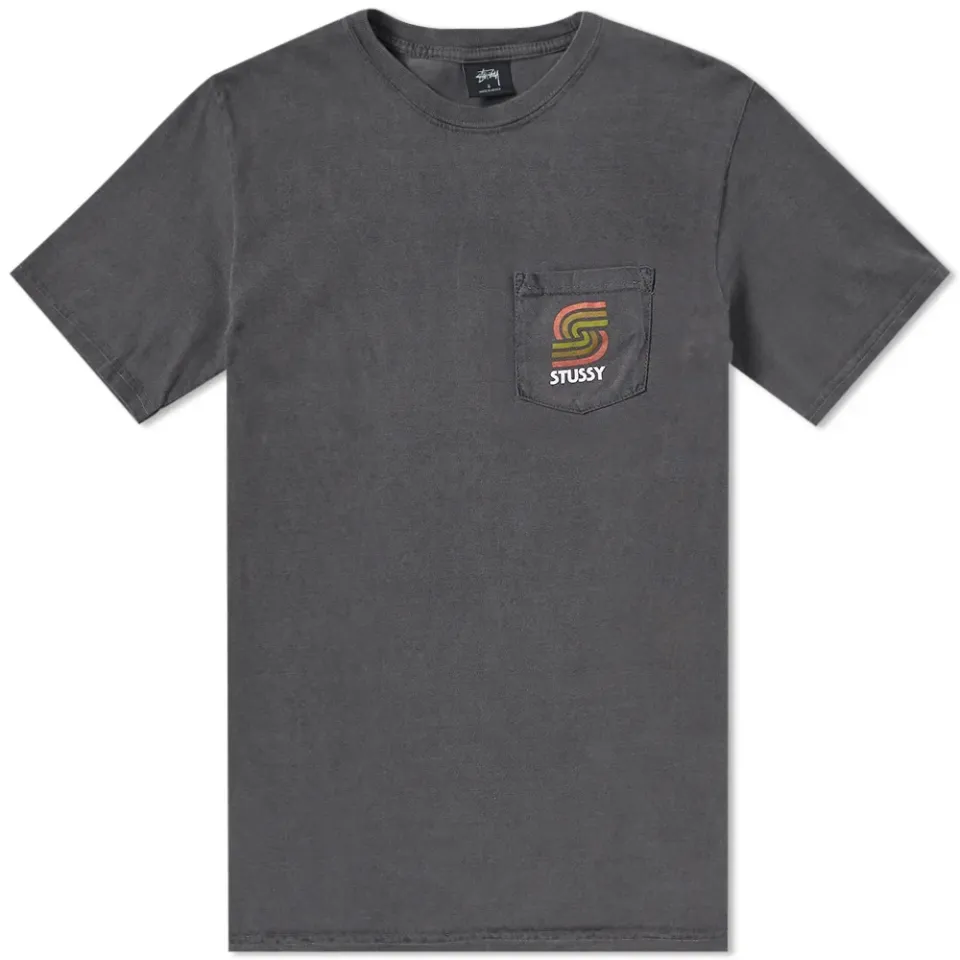 S Blend Pigment Dyed Pocket Tee