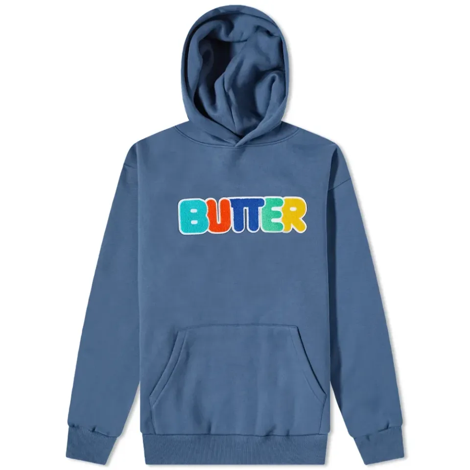 Rounded Chenille Logo Hoodie