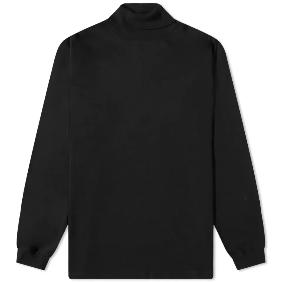 Long Sleeve Mock Neck T-Shirt