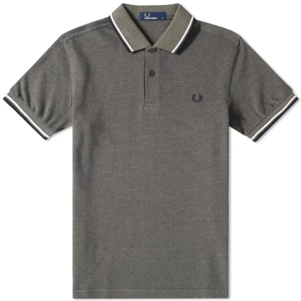 Fred Perry Slim Fit Twin Tipped Polo