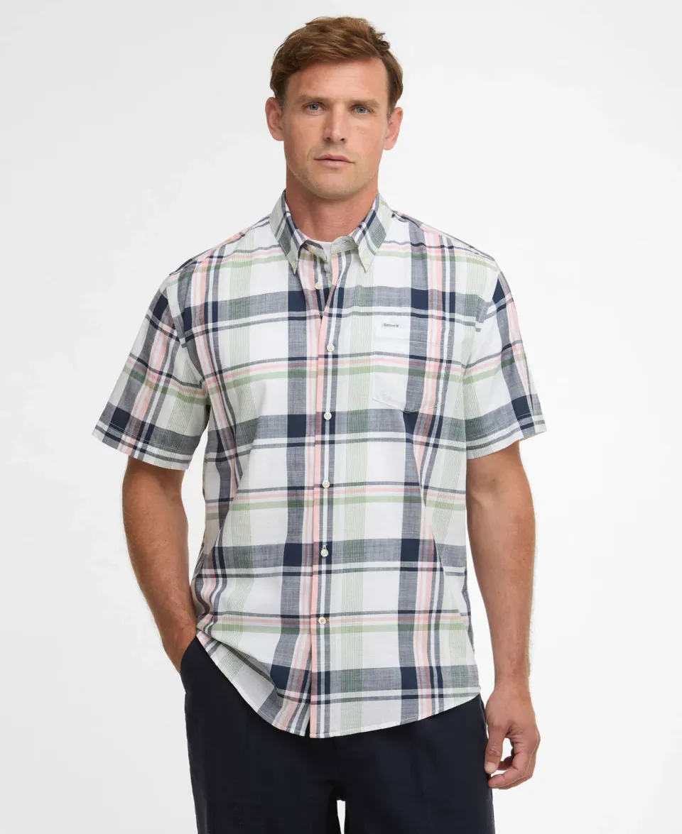 Swinfell Checked Regular Short-Sleeved Shirt