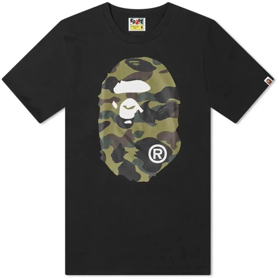 1st Camo Big Ape Head T-Shirt