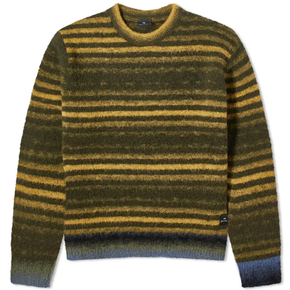 Stripe Crew Knit