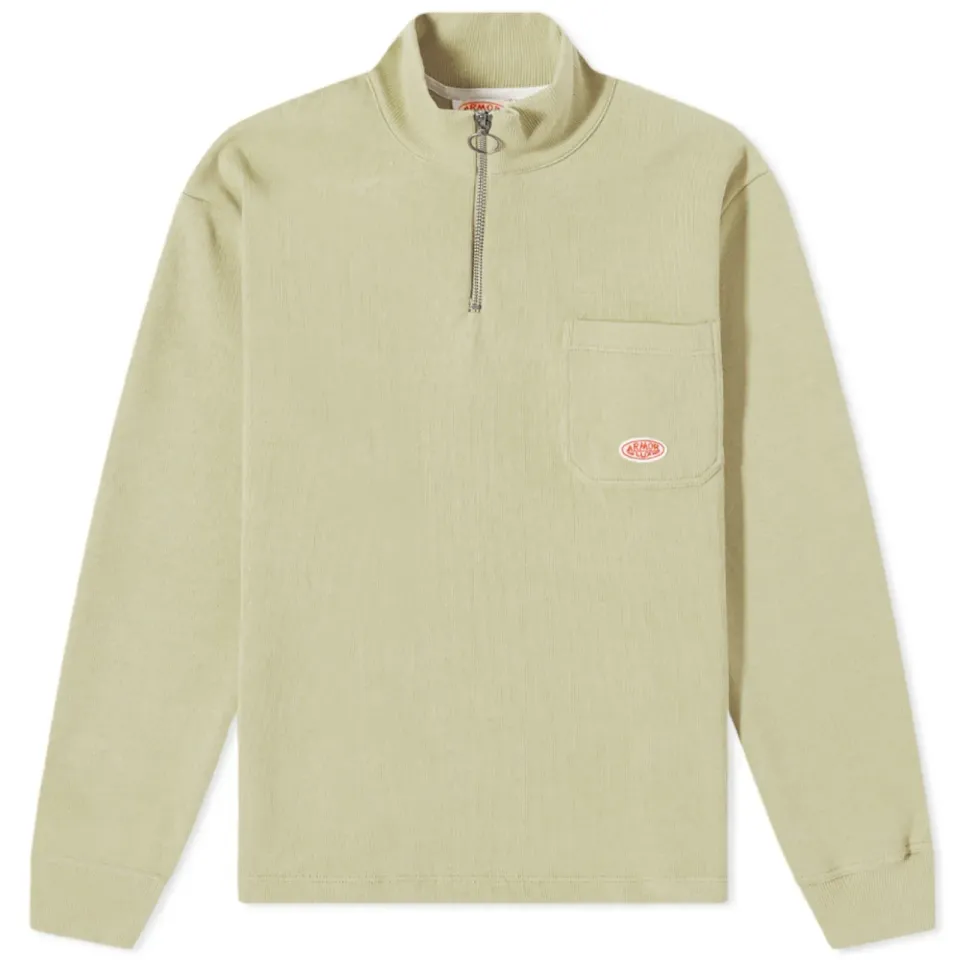 Half Zip Pocket Sweat