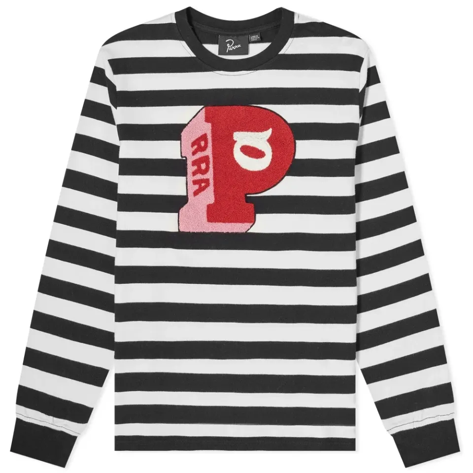 Block P Striped Long Sleeve Tee