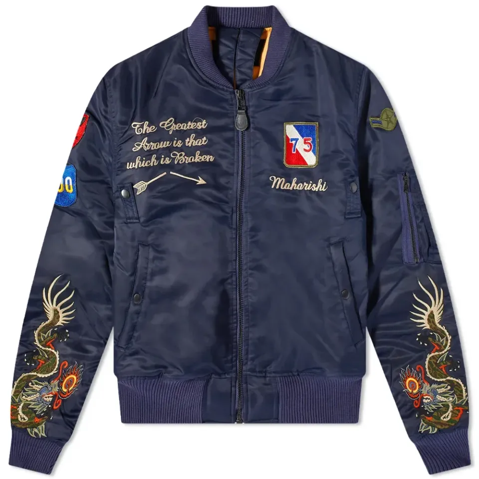 Vintage Patch MA-1 Flight Jacket