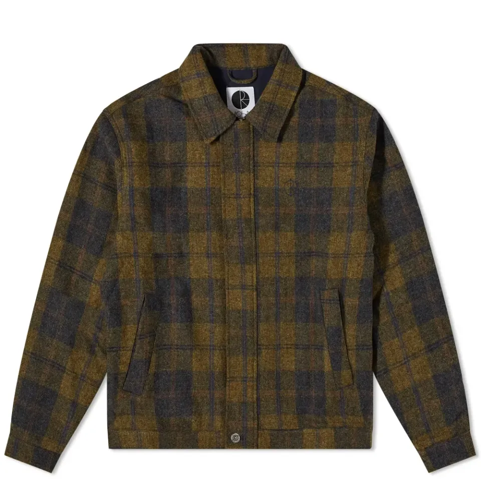 Polar Skate Co. Herrington Wool Check Jacket