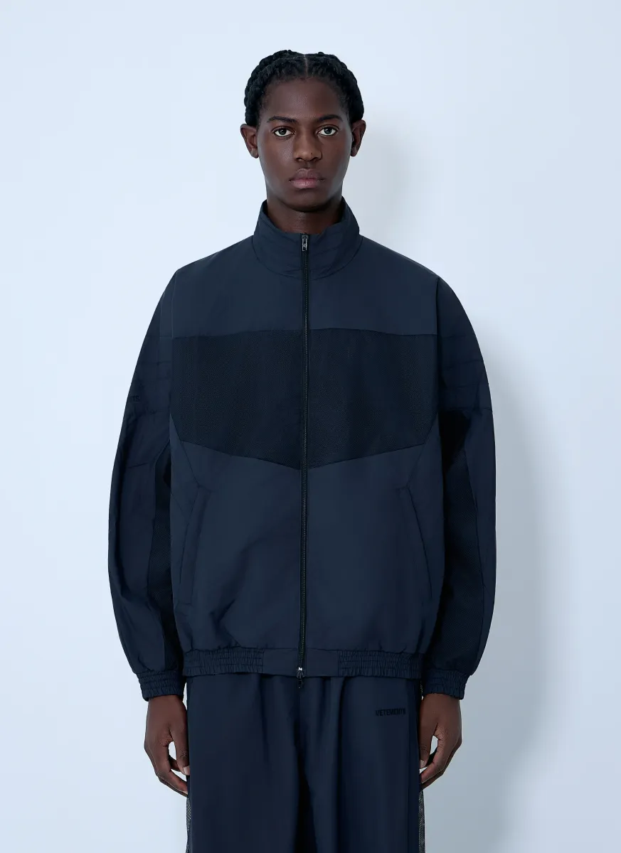 Mesh Panel Track Jacket