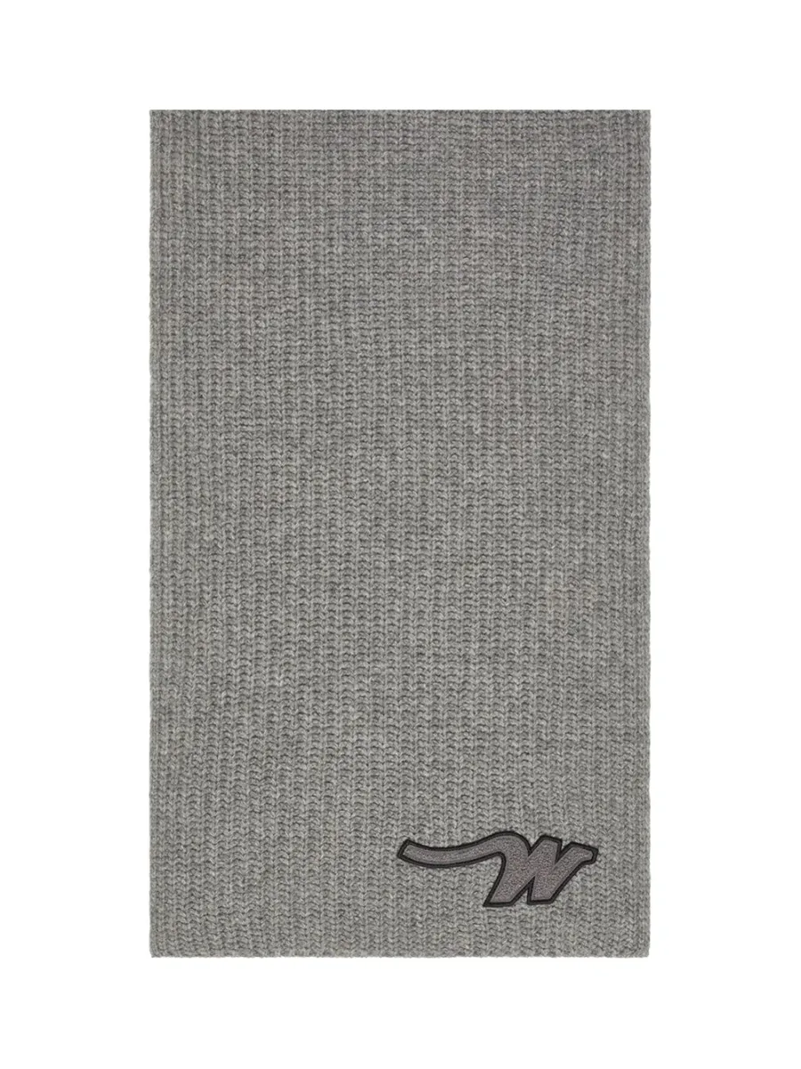 Bardies Wool Scarf Grey
