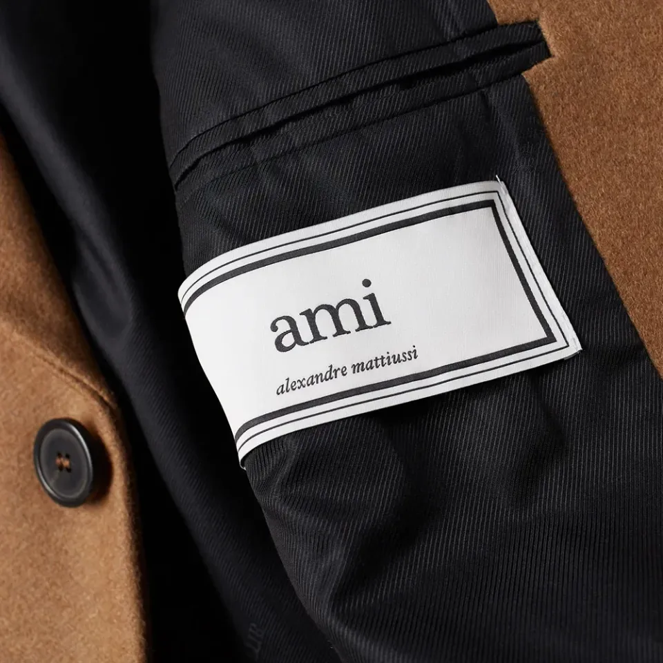 AMI Classic 2 Button Overcoat