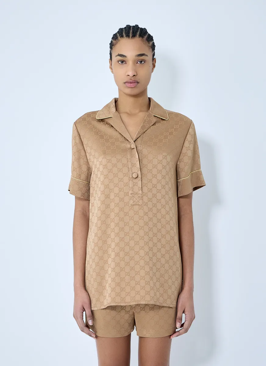 GG Satin Shirt