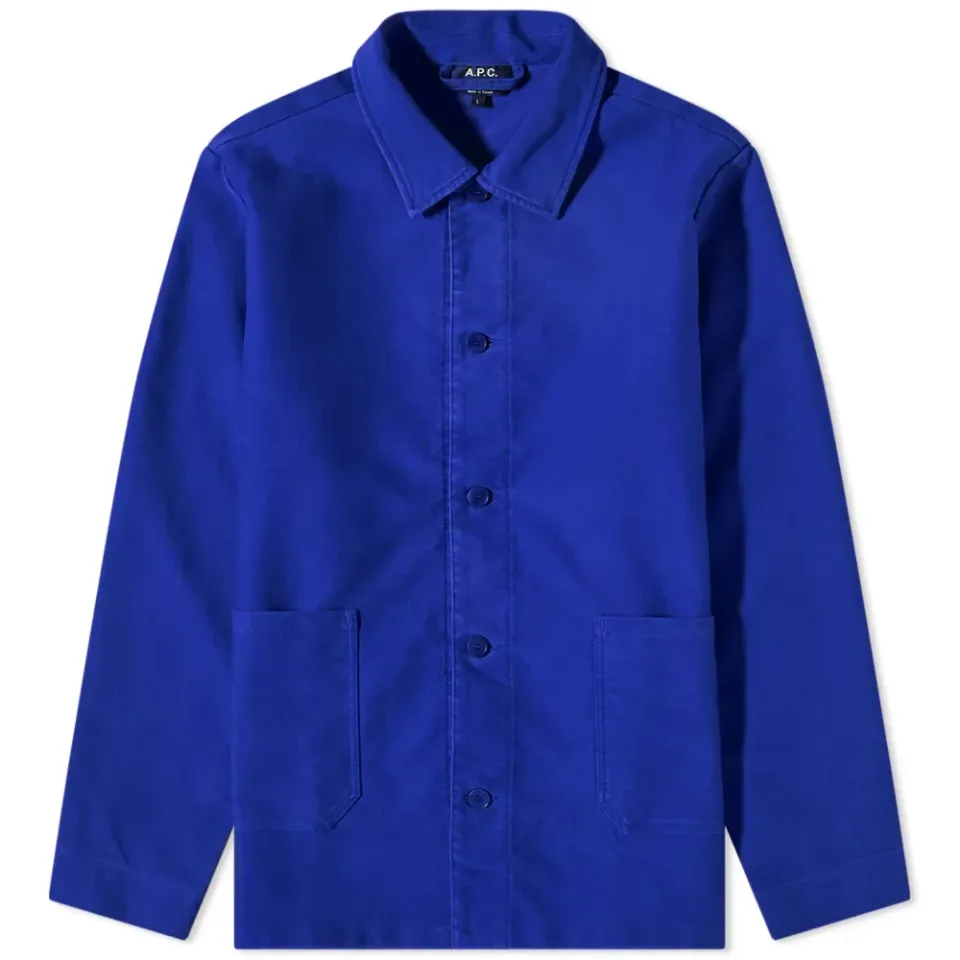 A.P.C. Bleached Moleskin Kerlouan Jacket