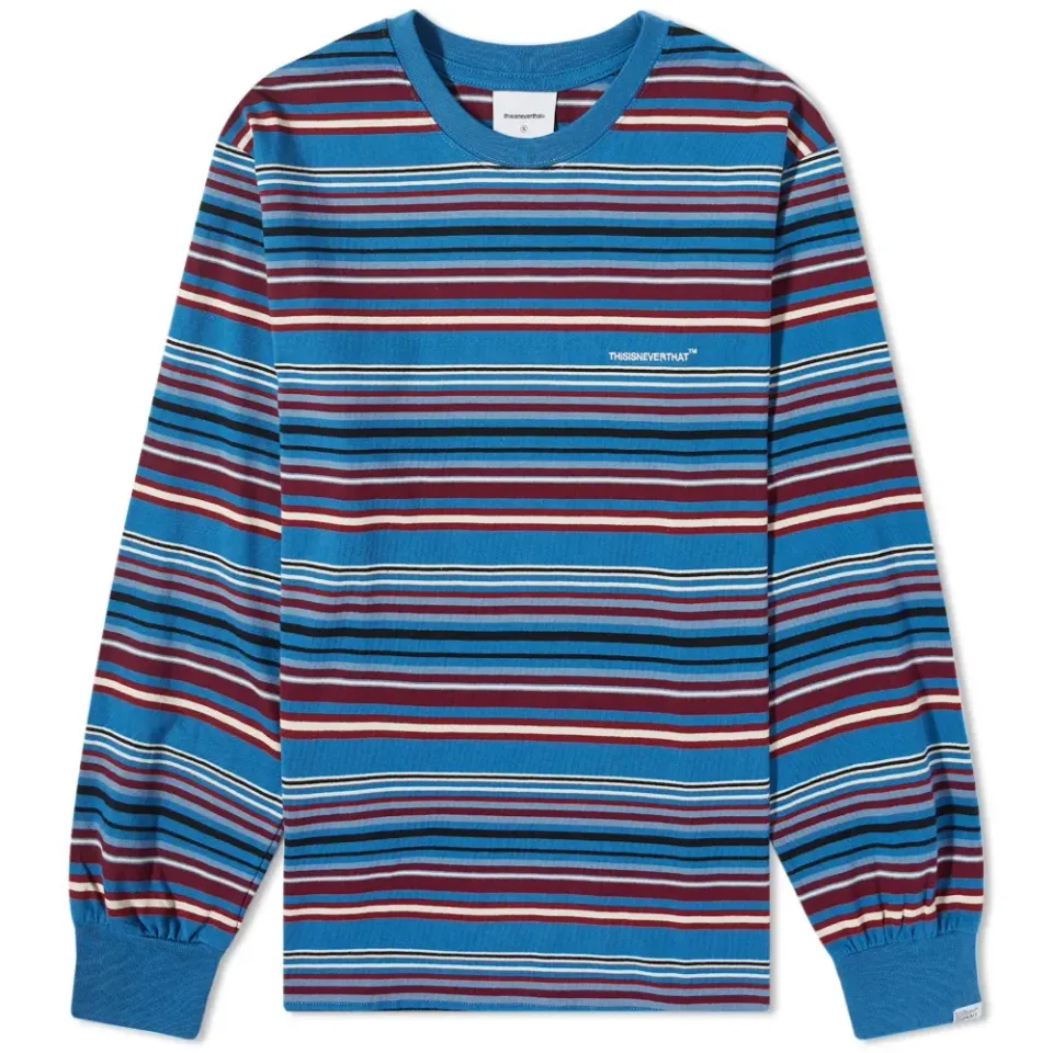 Long Sleeve Multi Striped T-Shirt