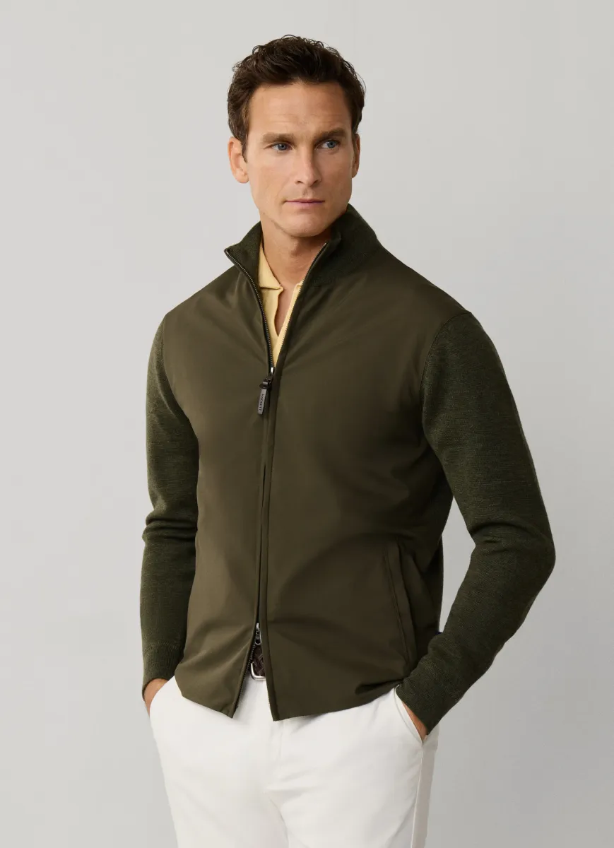 Travel Hybrid Full Zip Jacket
