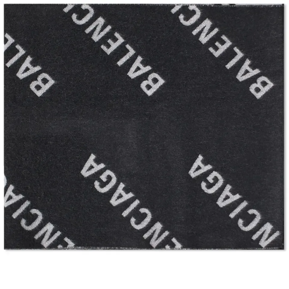 Macro Logo Scarf