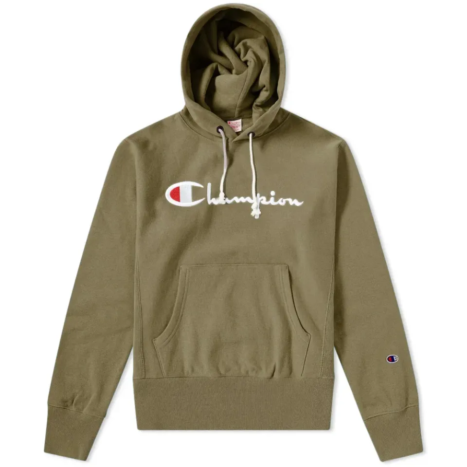 Script Logo Pullover Hoody