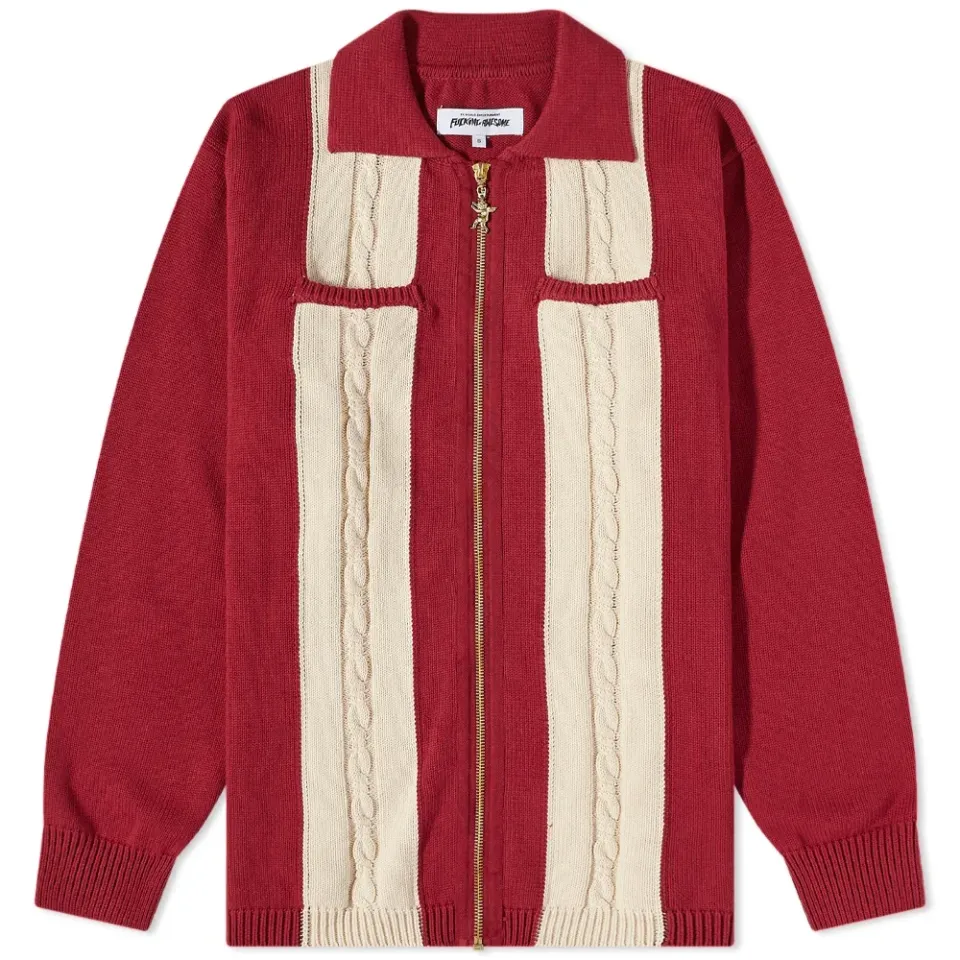 Knit Zip Cardigan