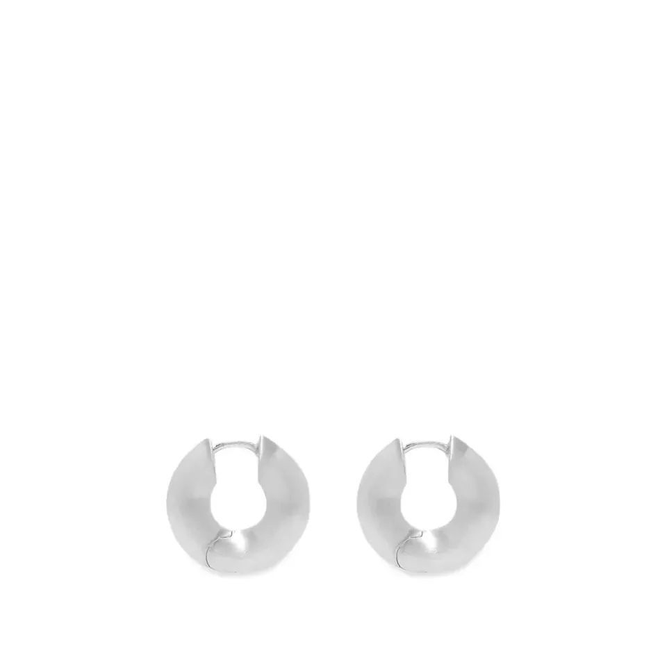 Chunky Satin Small Hoops