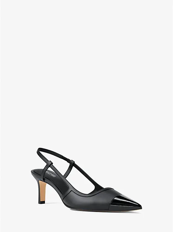 Alora Leather Slingback Pump