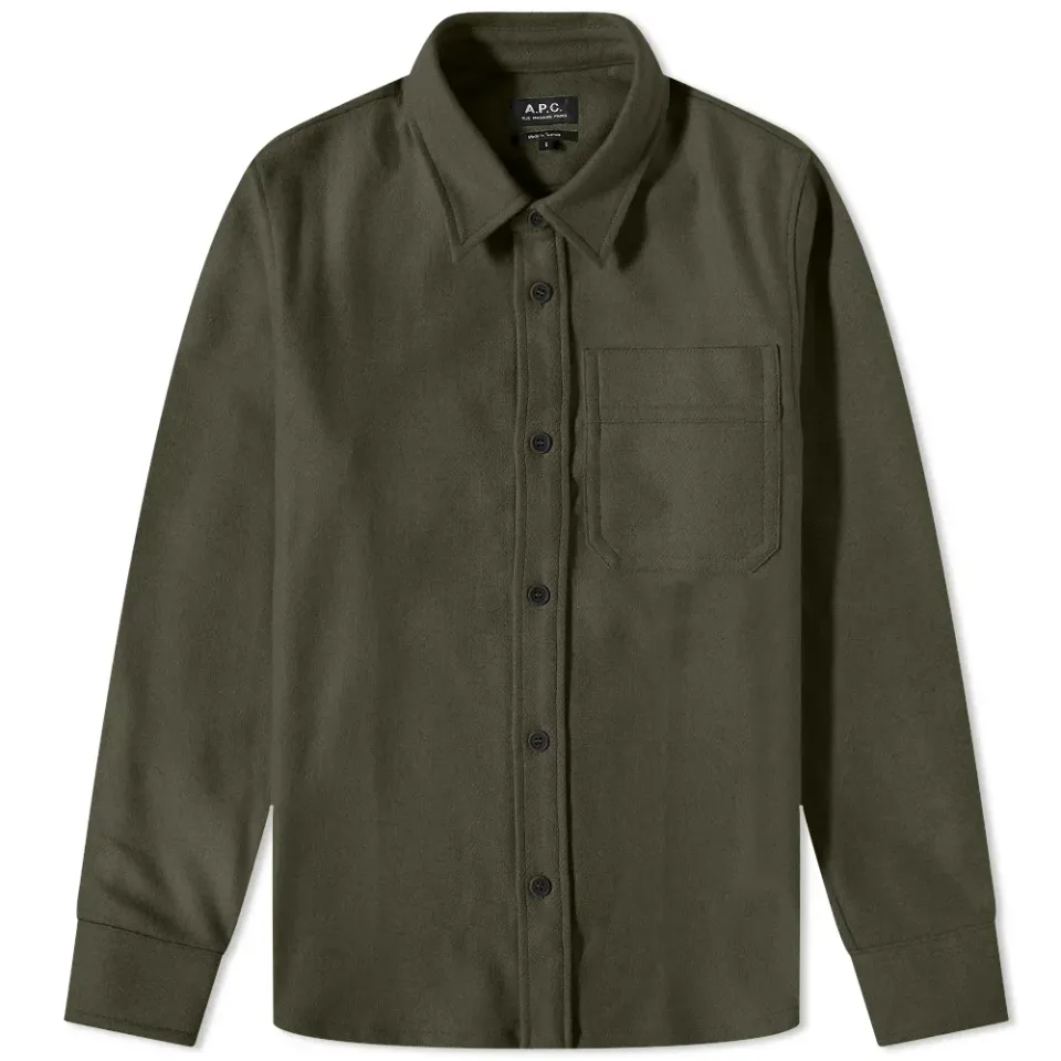 A.P.C Basile Wool Overshirt