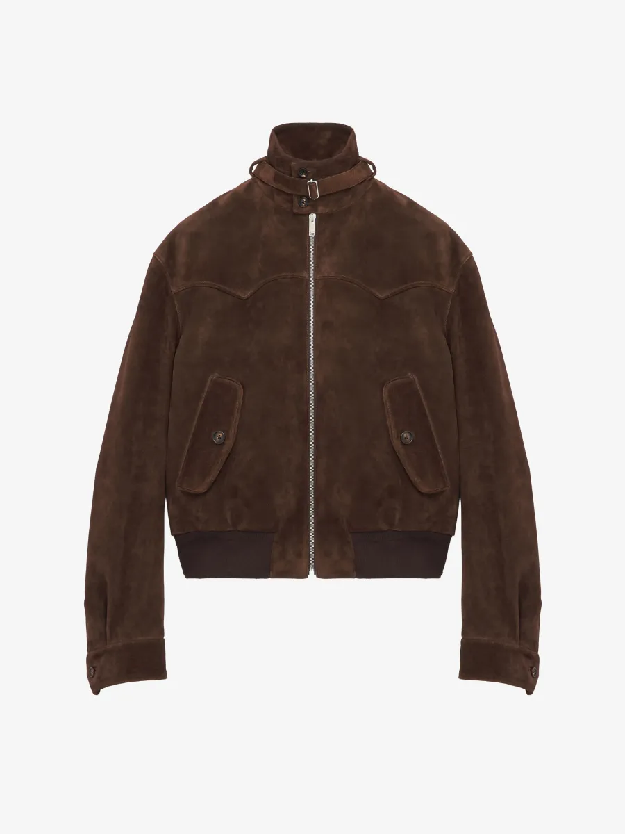 Suede Blouson