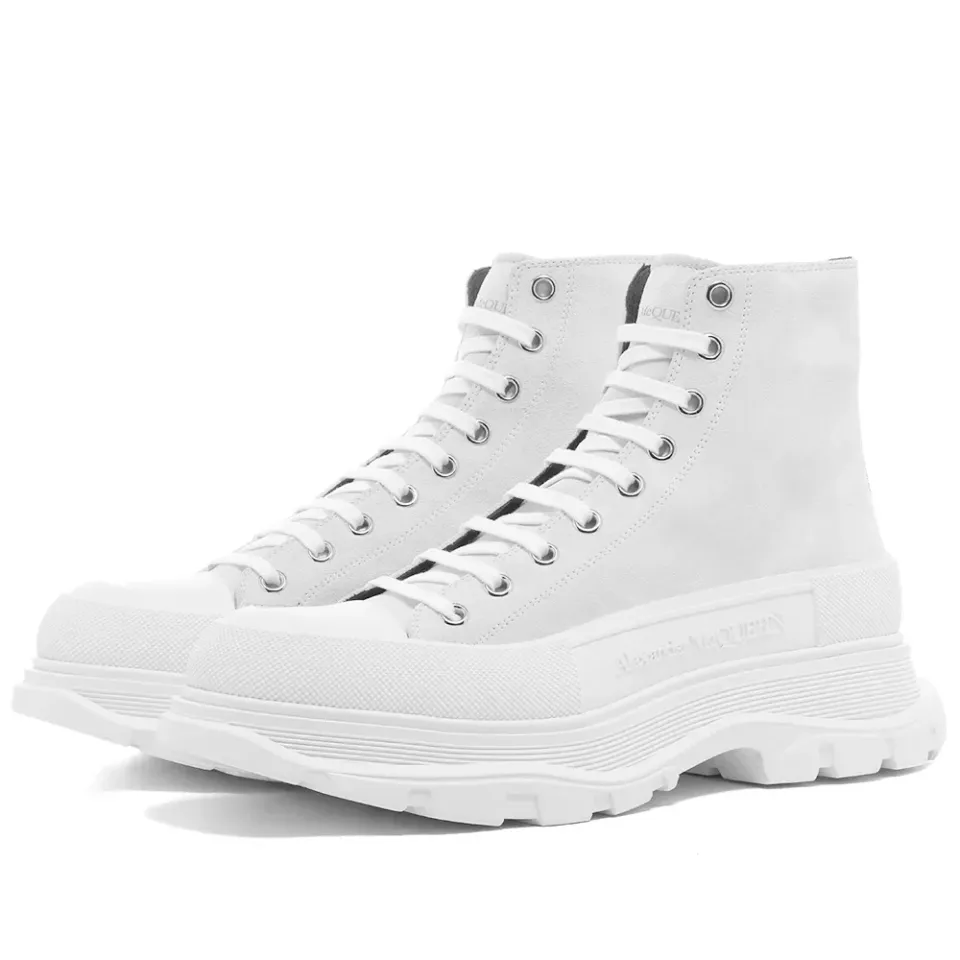 Leather Lace Up High Top