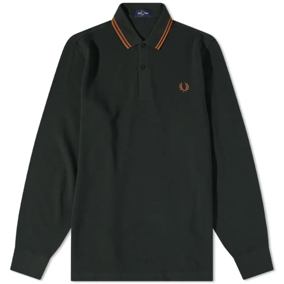 Authentic Long Sleeve Twin Tipped Polo
