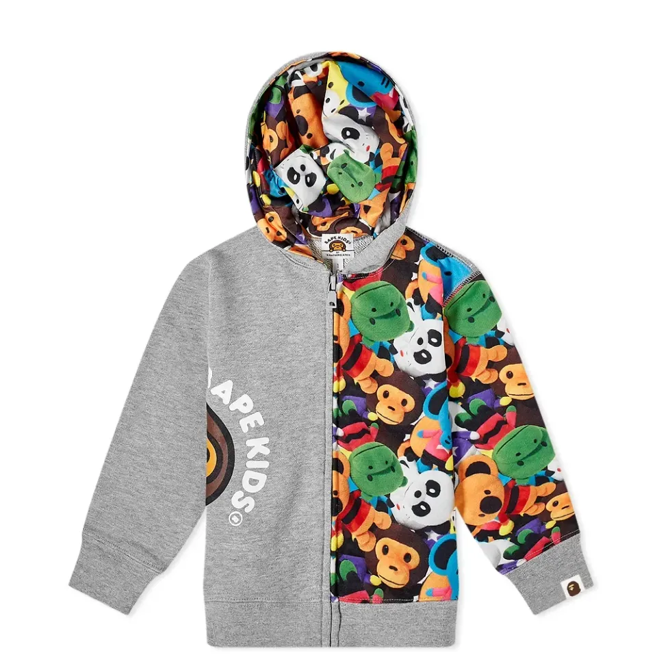 Milo Monogram Sta Full Zip Hoodie