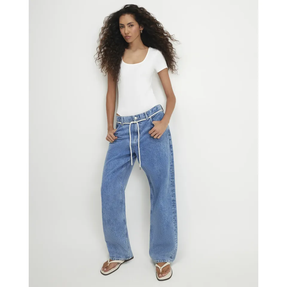 Short Sleeve Scoop Neck Bodysuit
