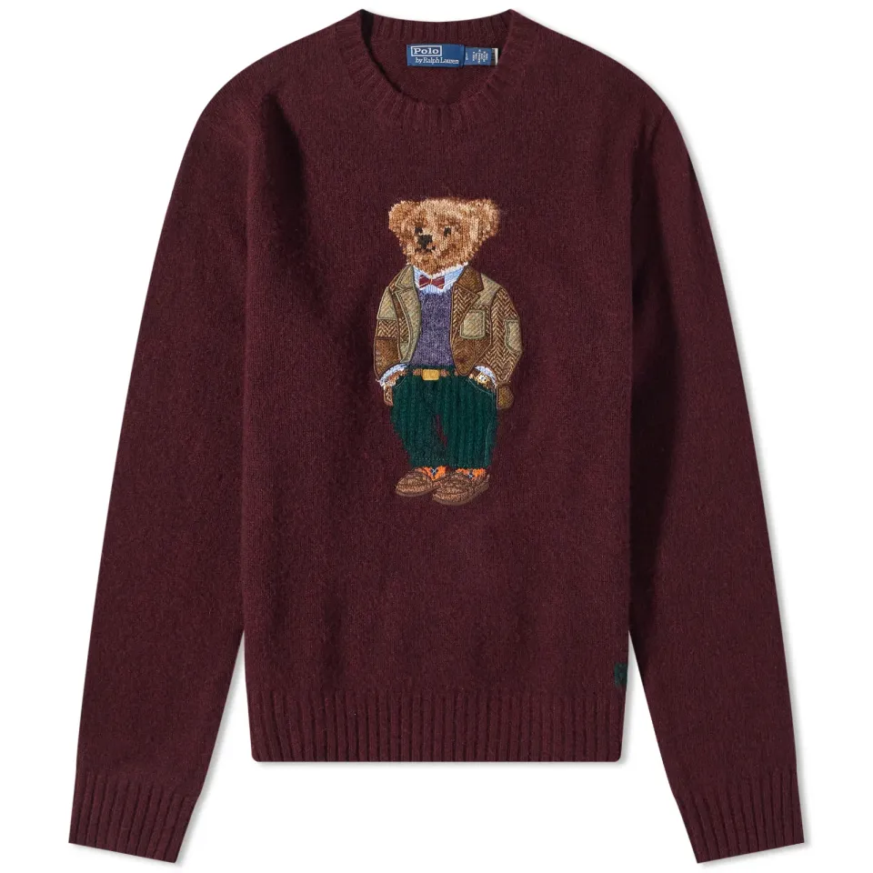 Heritage Bear Crew Knit