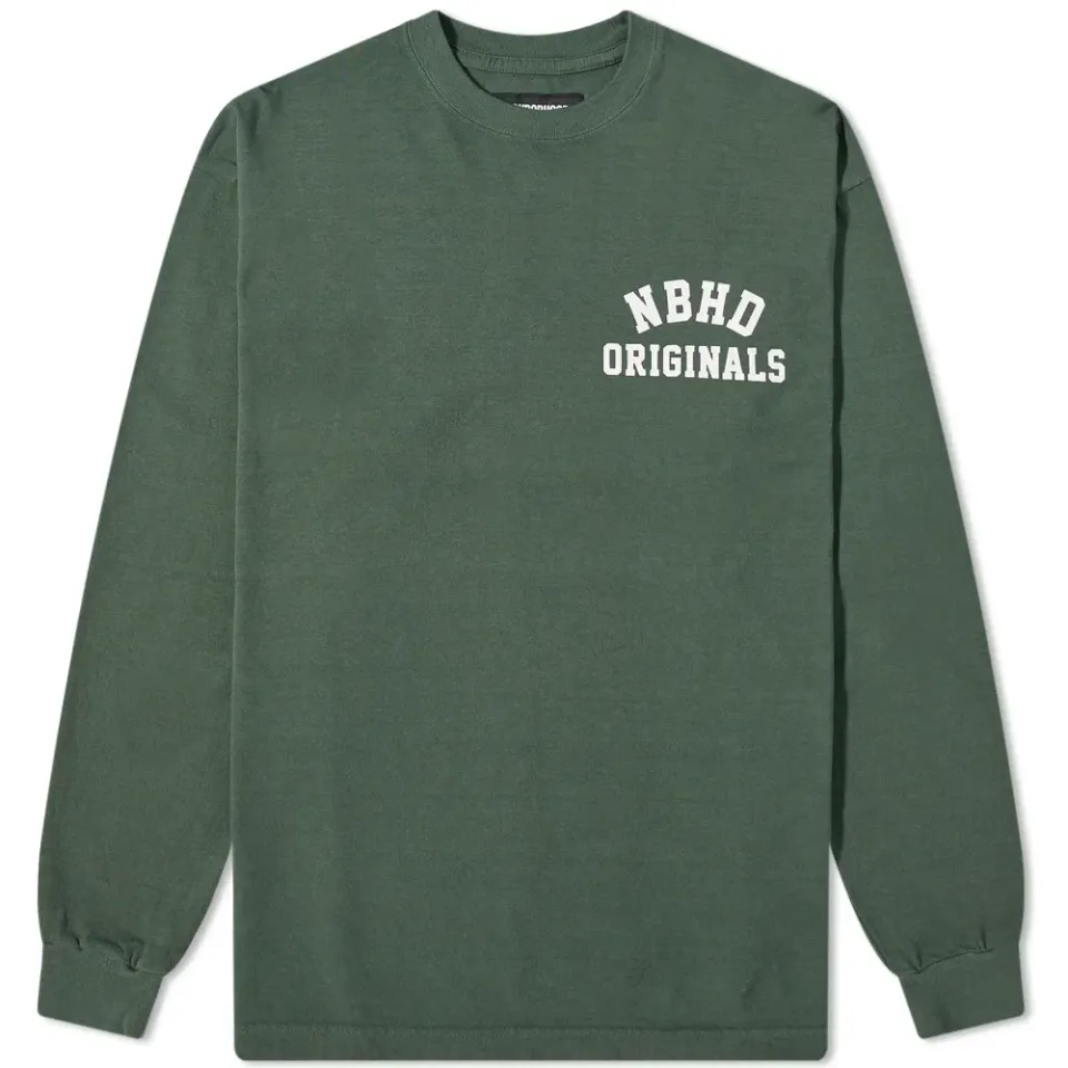 Long Sleeve Sulfur Dyeing Tee