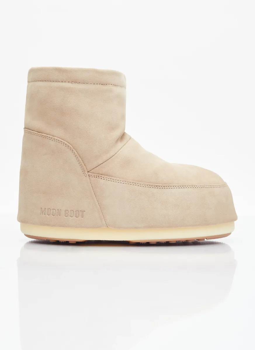 Icon Low Suede Boots