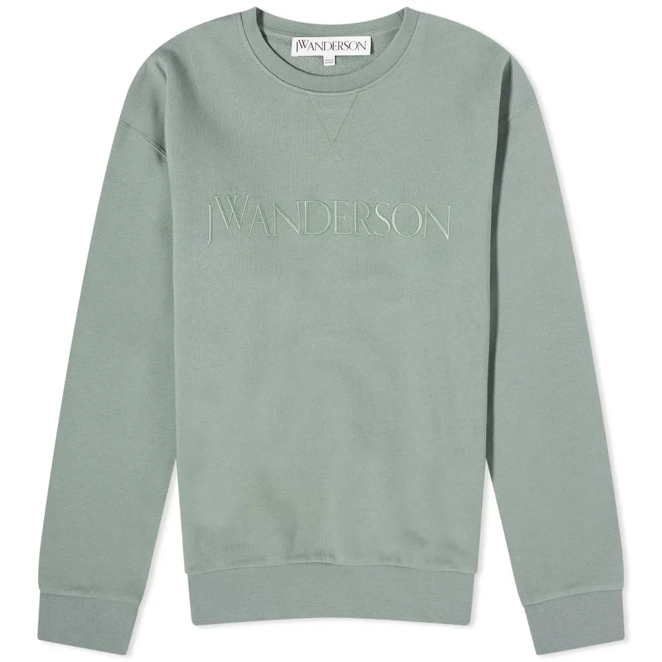 Logo Embroidery Crew Sweat