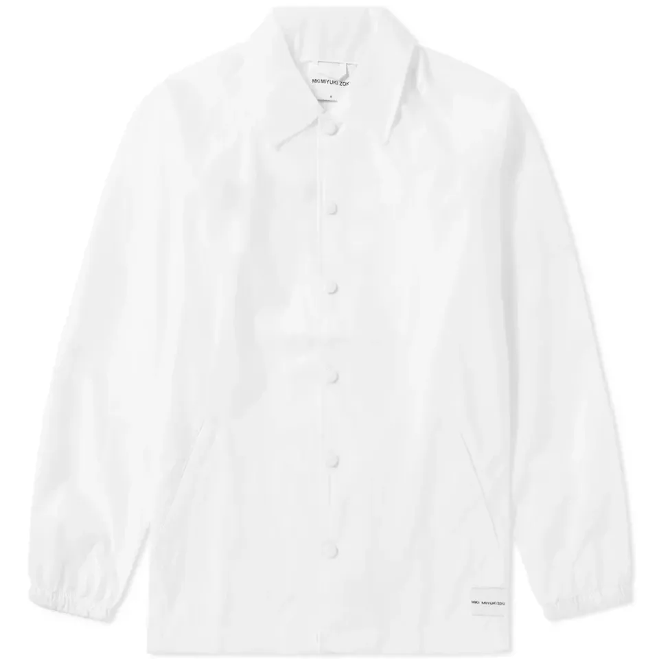 Unlined Back Print Coach Jacket