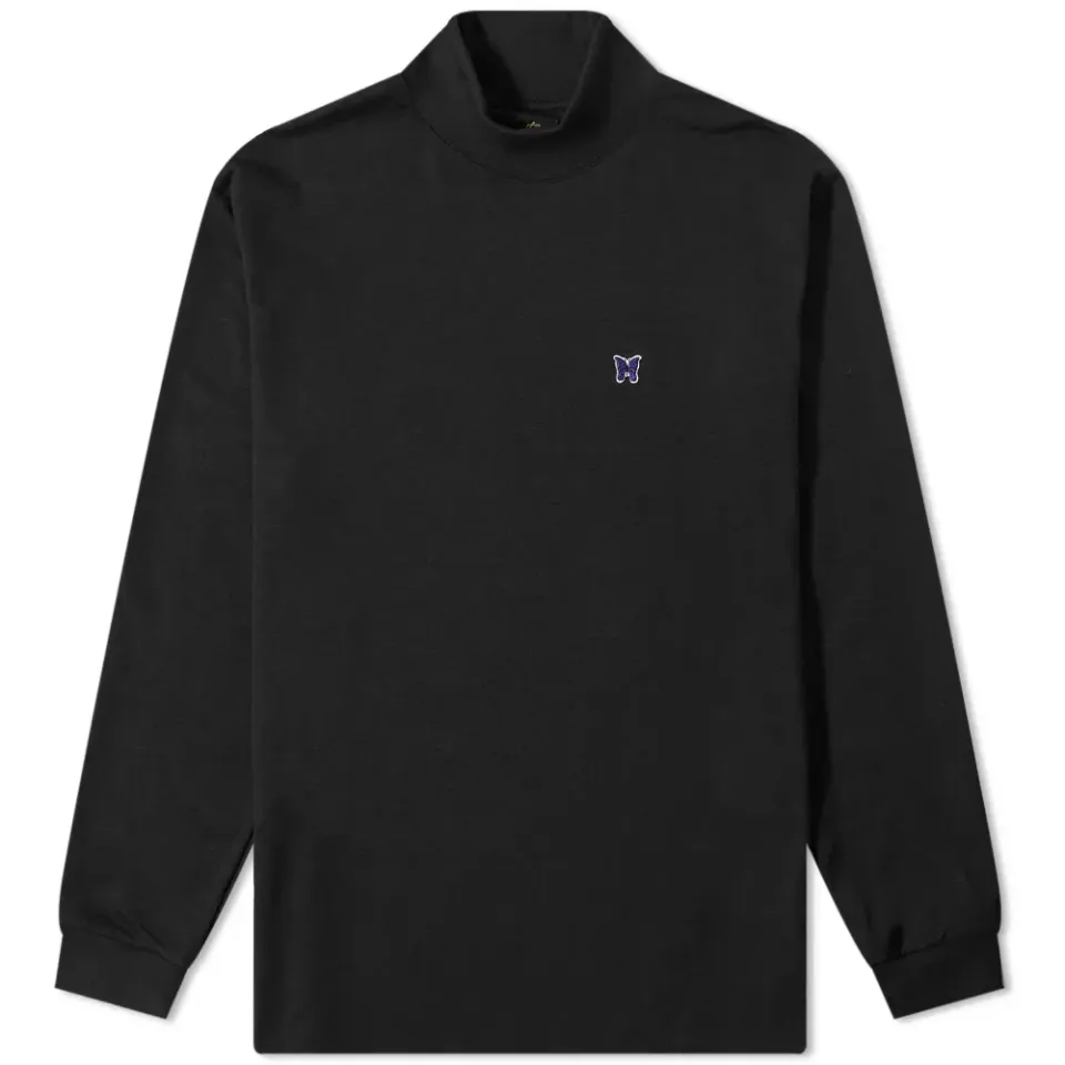 Long Sleeve Mock Neck T-Shirt