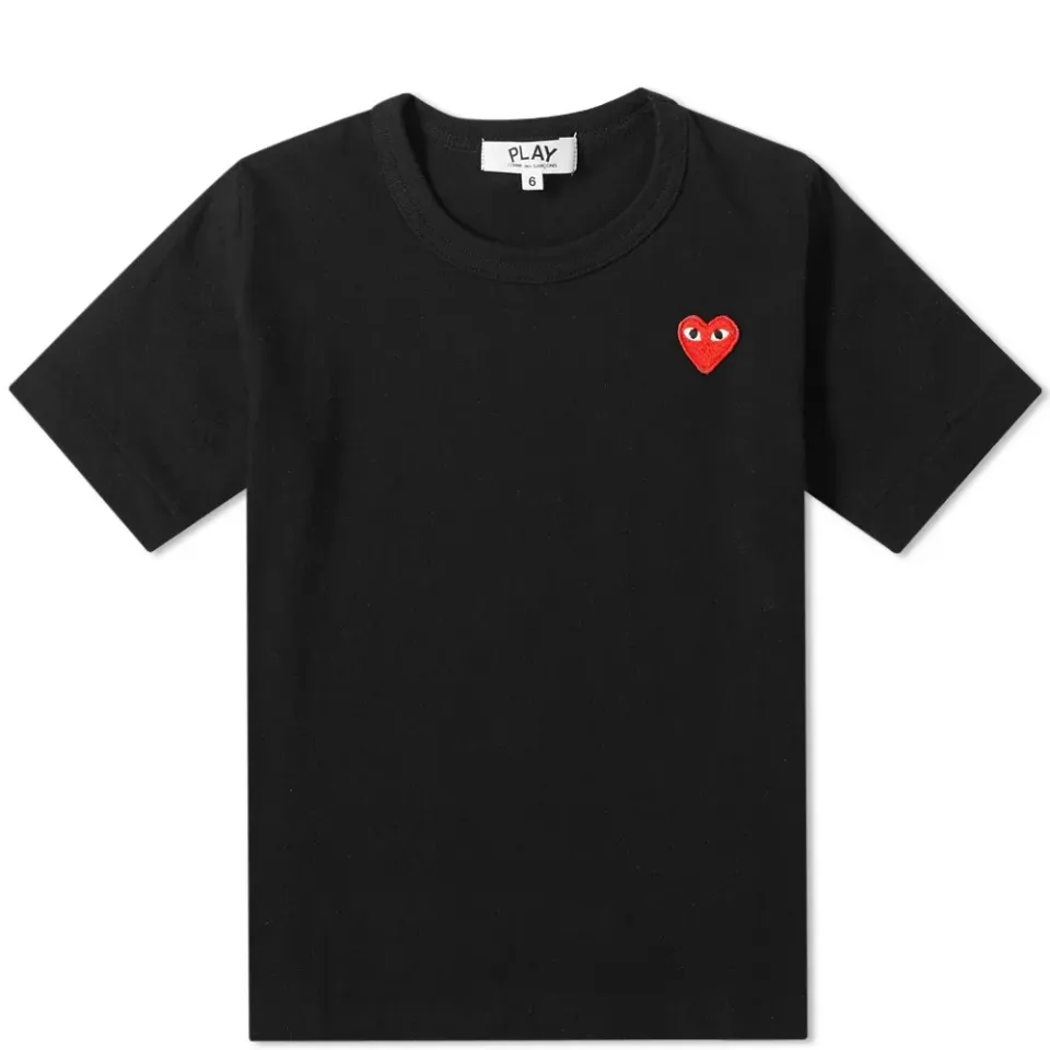 Comme des Garcons Play Kids Red Heart T-Shirt