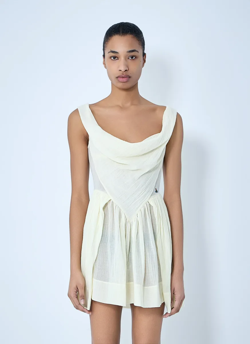 Sunday Draped Mini Dress