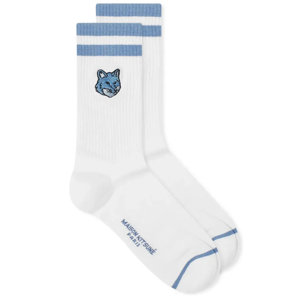 Bold Fox Head Socks