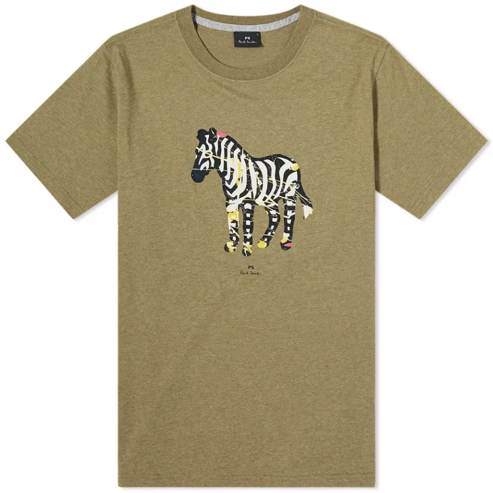 Large Zebra Print T-Shirt