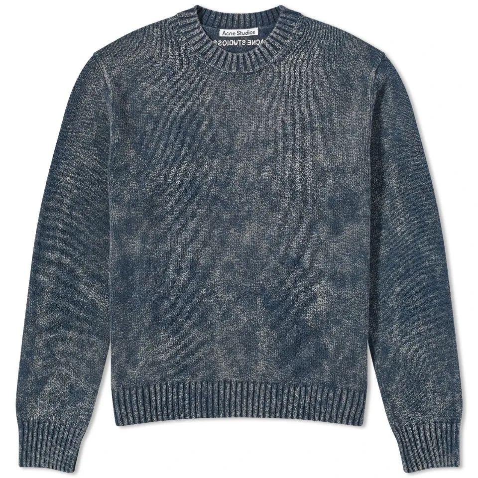 Kollock Acid Wash Crew Knit
