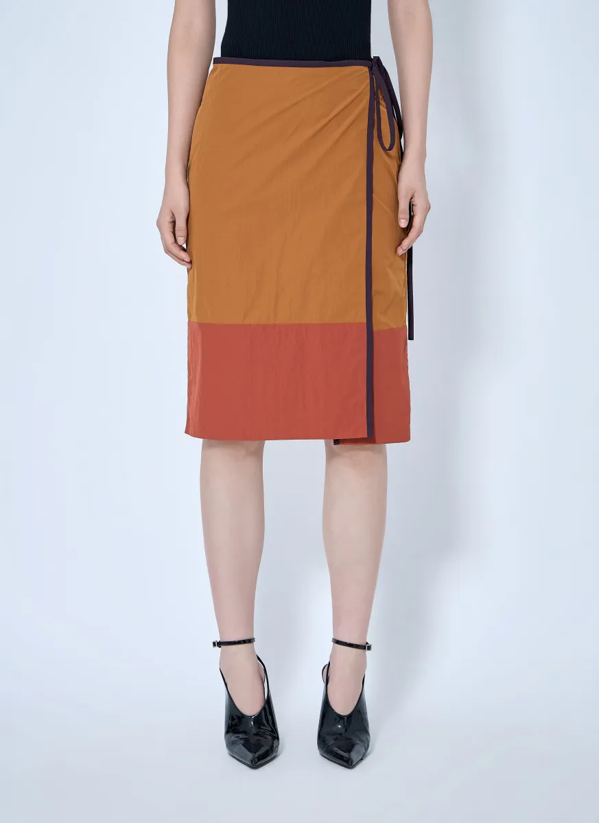 Wrap-Tie Skirt