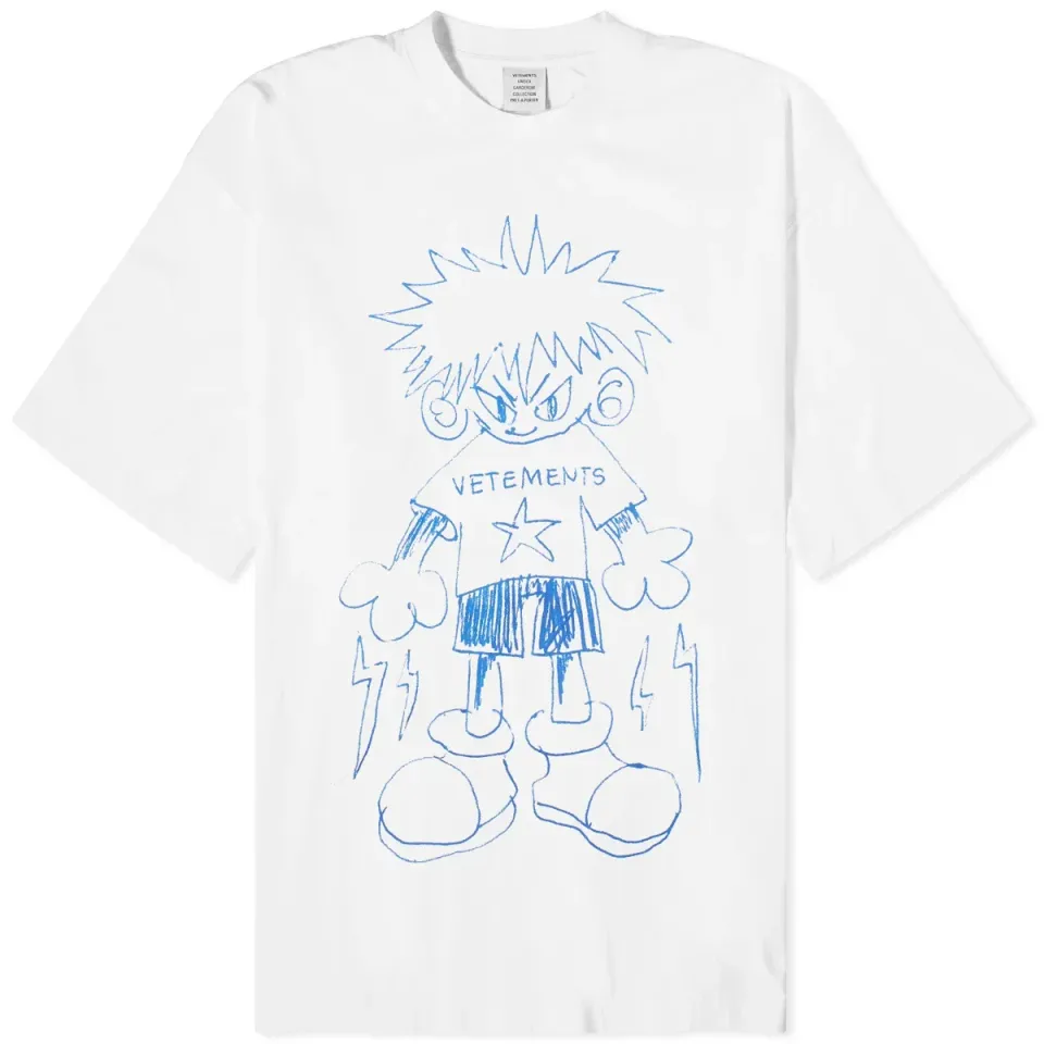 Scribbled Teen T-Shirt